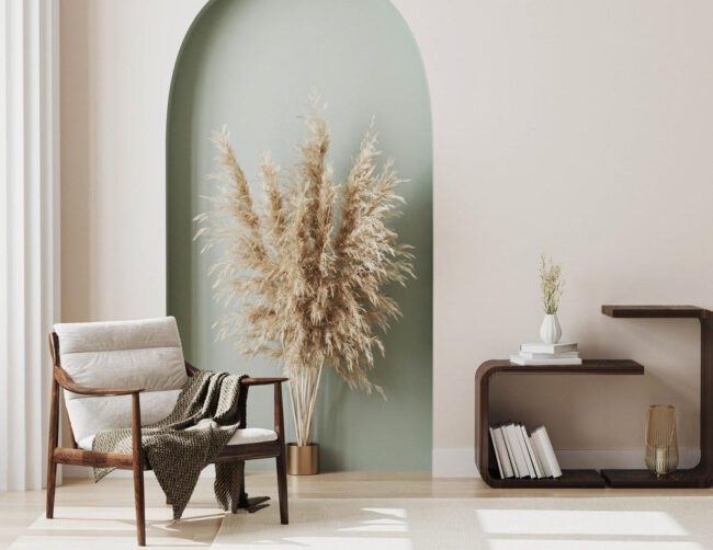 staging Nicely staged sitting area