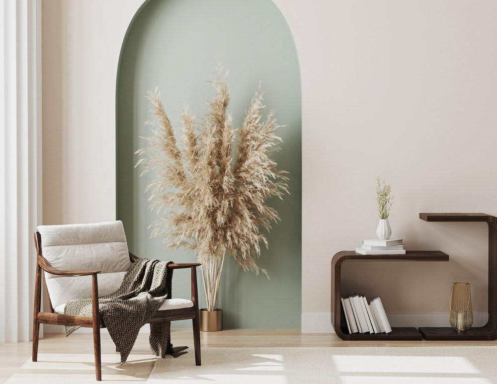 staging Nicely staged sitting area